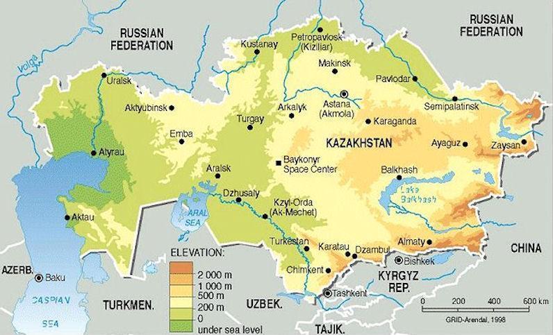 cities: Astana Almaty Karaganda Oil and Gas