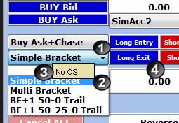 Buy Ask + Chase This Order Strategy will place a Buy Limit order at the Ask price and chase the market up just as the Buy Bid + Chase Order Strategy does.