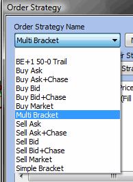 3) Delete an Order Strategy Click the Delete button to delete the selected strategy shown under Order Strategy Name.