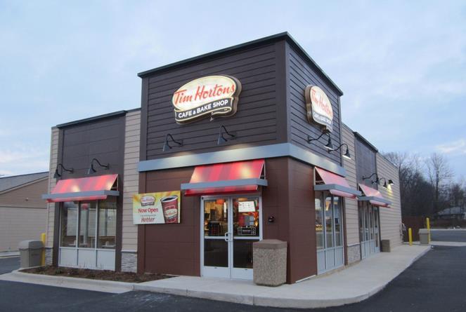 Tim Hortons Overview Canada s Leading QSR 42% traffic share with $6.5bn+ in system sales Strong Customer Loyalty 3,630 Canadian units generate ~C$2.