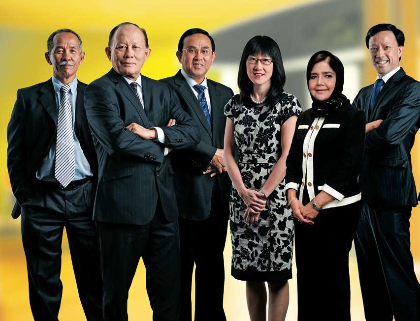Board of directors from left to right: Datuk Muhamad Noor bin Hamid Non-Independent Non-Executive Director Dato Wira Syed Abdul Jabbar bin Syed Hassan Non-Independent