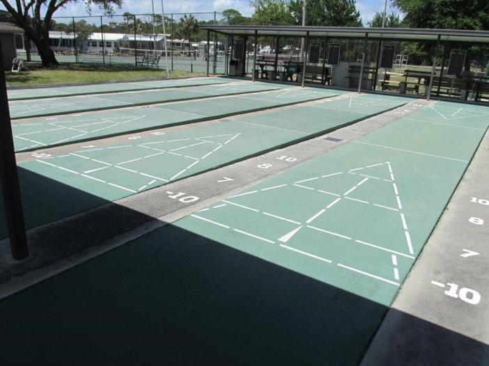 Shuffleboard Courts, Total Replacement Line Item: 4.