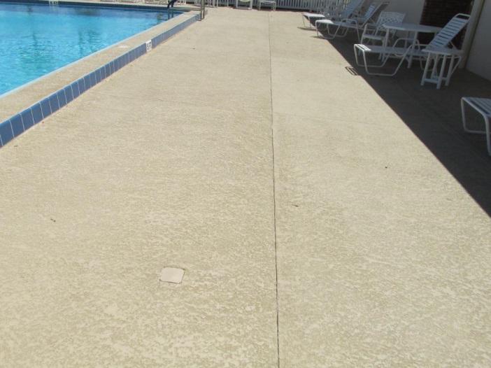 Pool Elements Concrete Deck Overview of pool area Line Item: 6.