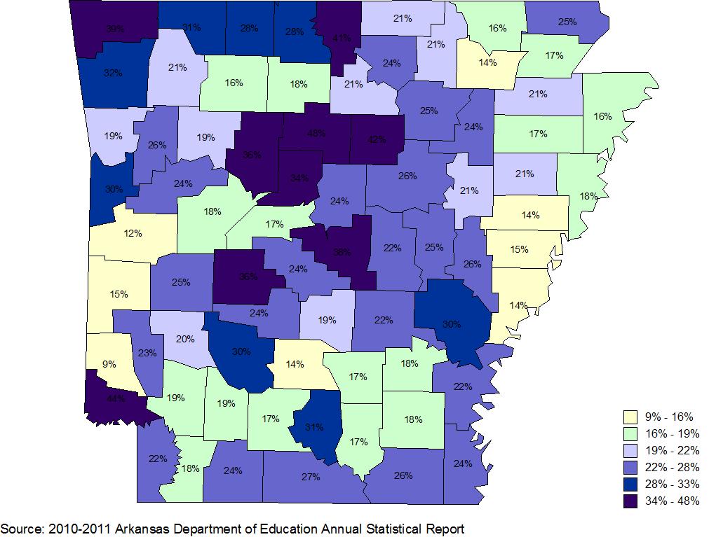 Figure 4: Property Tax Revenue as Percent of Total School District Revenue, 2010 Property Tax Receipts generated approximately $13.