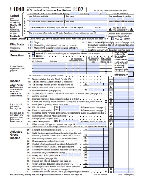 On line 20a of your form 1040, you must fill in the Social Security benefits you receive. On line 20b, you must fill in the amount of this that is taxable.