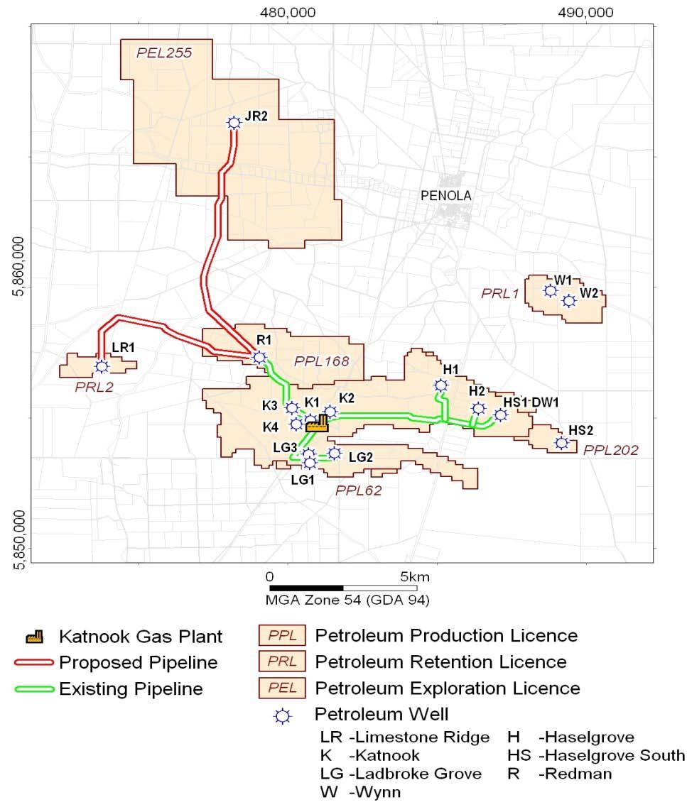 A - THE OTWAY PETROLEUM PROJECT Future Work (contd) 1. Run completion in Wynn 2 well 2. Pipeline from Wynn 2 to Haselgrove 3.