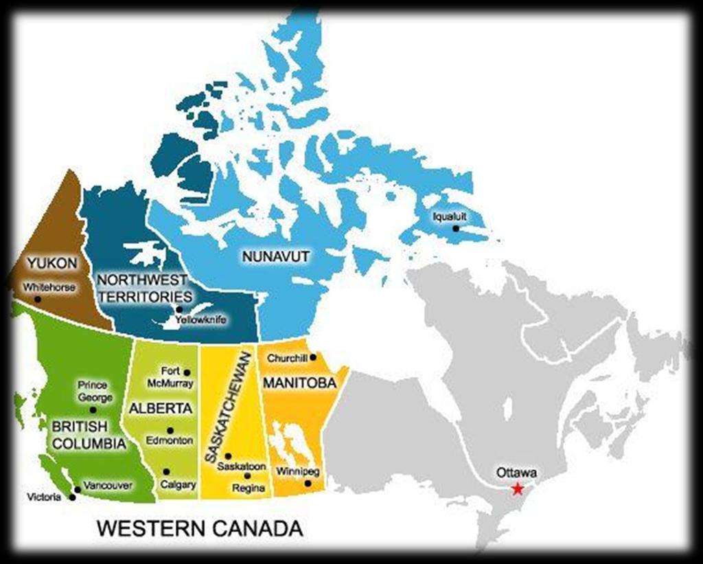 OVERVIEW OF WESTERN CANADA Over 6.