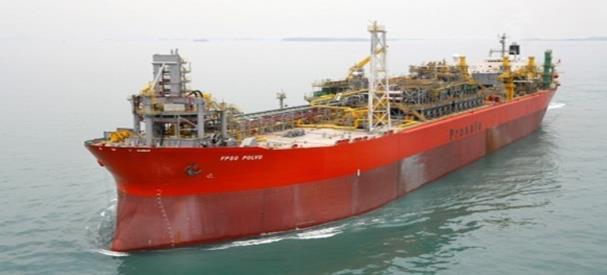 moulded: 58 meters Depth moulded: 30 meters Built year: 1989 Converted to FPSO year: 2009 Mooring: Spread mooring Water depth: 792 meters Topside weight 10,188 ton Class: ABS Flag: Panama Contract