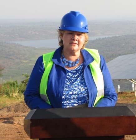 Rwanda first utility scale solar plant in