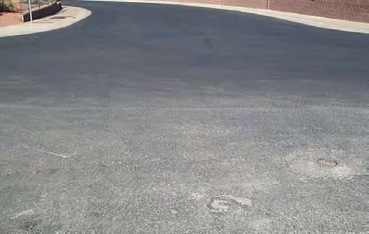 ft. - Total Source of Information: Research with vendor Asphalt seal coat is in fair to poor condition. Minor deterioration and loss of seal noted in local areas throughout.