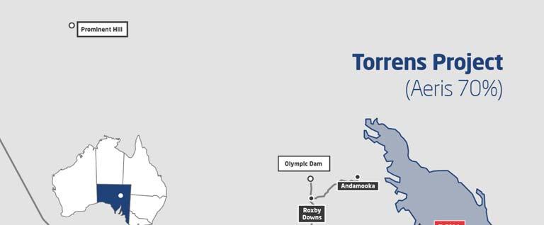 Regional Exploration Portfolio Torrens Project Torrens