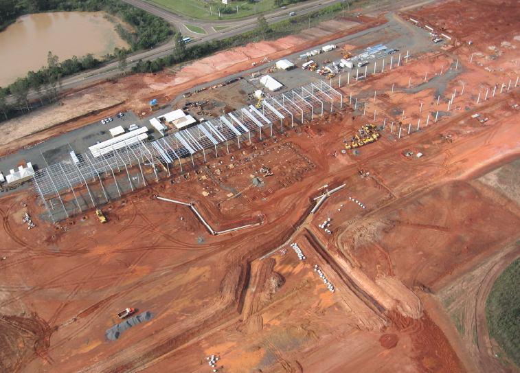 New MDP plant in Rio Grande do Sul, Brazil 750,000 annual cubic meters MDP (Medium Density Particle Board) plant and a 300,000 annual cubic meters melamine line.