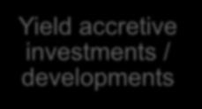 Strategy > 5 Yield accretive investments / developments Active asset and leasing management Prudent capital and risk management Focus on successful delivery of current developments on