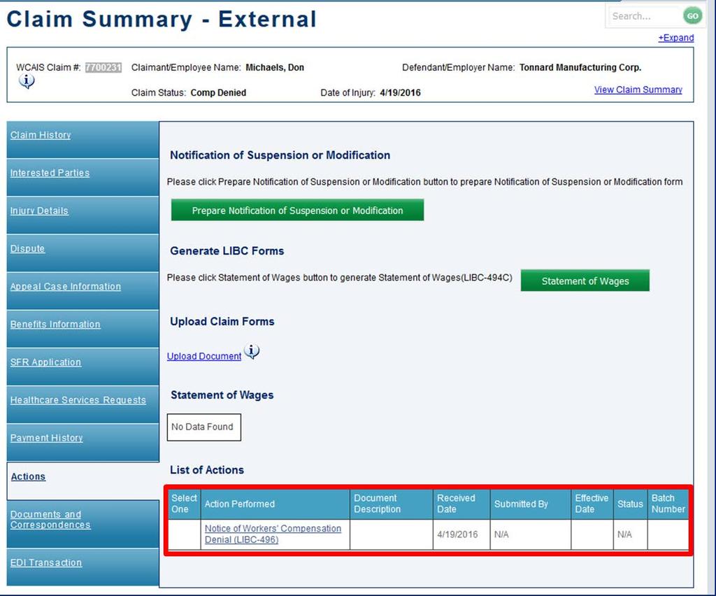 EDI Forms Solution Functionality (Cont d) 9 Location and Access to Forms Newly generated Forms will be