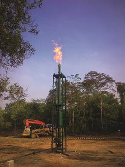 Indonesia Operations South Sumatra Status Results to date: RPS Group Plc independent resource estimate shows 97.5 Billion Cubic Feet (BCF) of 3C Contingent gas resources.