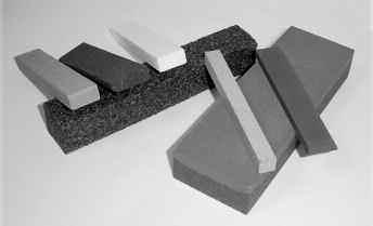 Bench Stones A/OX = Alum Ox S/C = Silicon CRB Type Size Grit Shape Part No. Price A/OX 4 x 3/8 Med Sq. Toolroom Stone 900-500 $ 00.00 Oil Filled 4 x 3/8 Fine Sq. Toolroom Stone 900-501 $ 00.