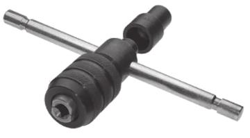 Punch diameters: 1/16", 3/32", 1/8", 5/32", 3/16", 7/32", 1/4", and 5/16". Plain Tap Wrenches Manufacturer No. Part No.
