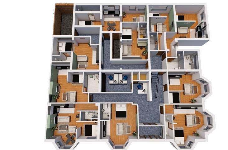 GROUND FLOOR Below, you will find detailed floor plans showing how The