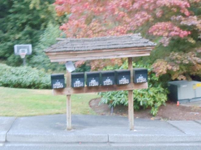 We understand that the individual mailboxes are owned by each individual homeowner and will not need to be