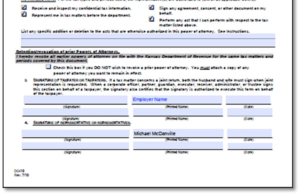 This form does NOT allow PPL representatives to obtain any personal income tax information or to sign for any personal