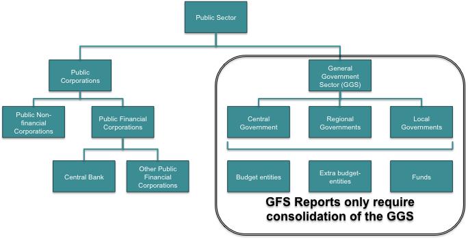 4.2 The GFS approach to determining the consolidation entity 4.2.1 General principle The GFS definition of what to consolidate commences by stating a general principle: Box 6: General principle