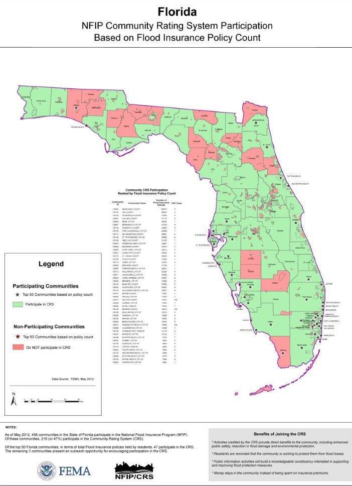 FLORIDA CRS PARTICIPATION The Florida