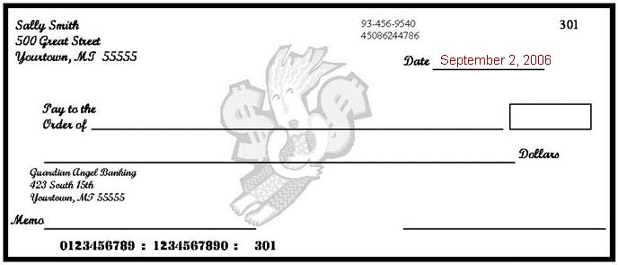 Writing a Check Date The date the check is written Family Economics & Financial Education May