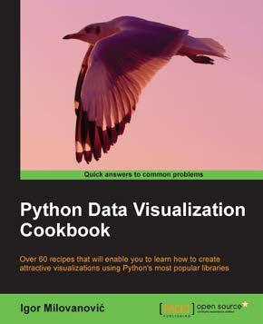 Python Data Visualization Cookbook ISBN: 978-1-78216-336-7 Paperback: 280 pages Over 60 recipes that will enable you to learn how to create attractive visualizations using Python's most popular