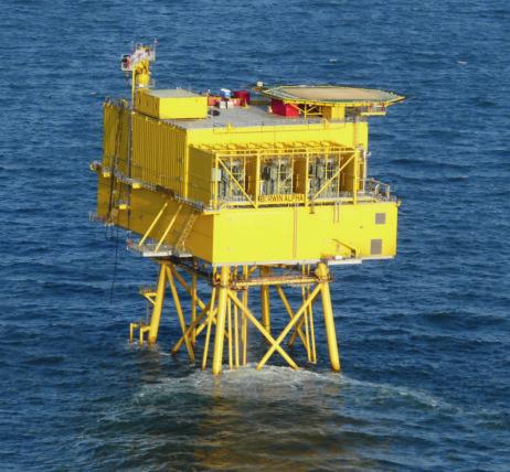95 140.976 Apart from wind, waves and salt water, in many instances turbines will be positioned on a sandy foundation, in water up to 50 metres in depth.