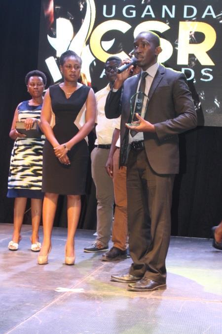 People Performance Award Uganda RED CARD Responsible Drinking Campaign won award for