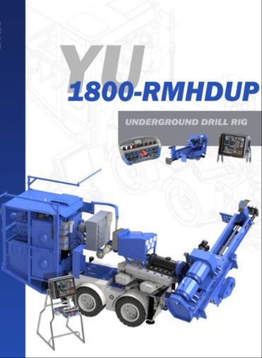Continuous Innovation Responding to customer needs Computerized underground drill rigs o YU 615 (first generation) o YU 1800 (second