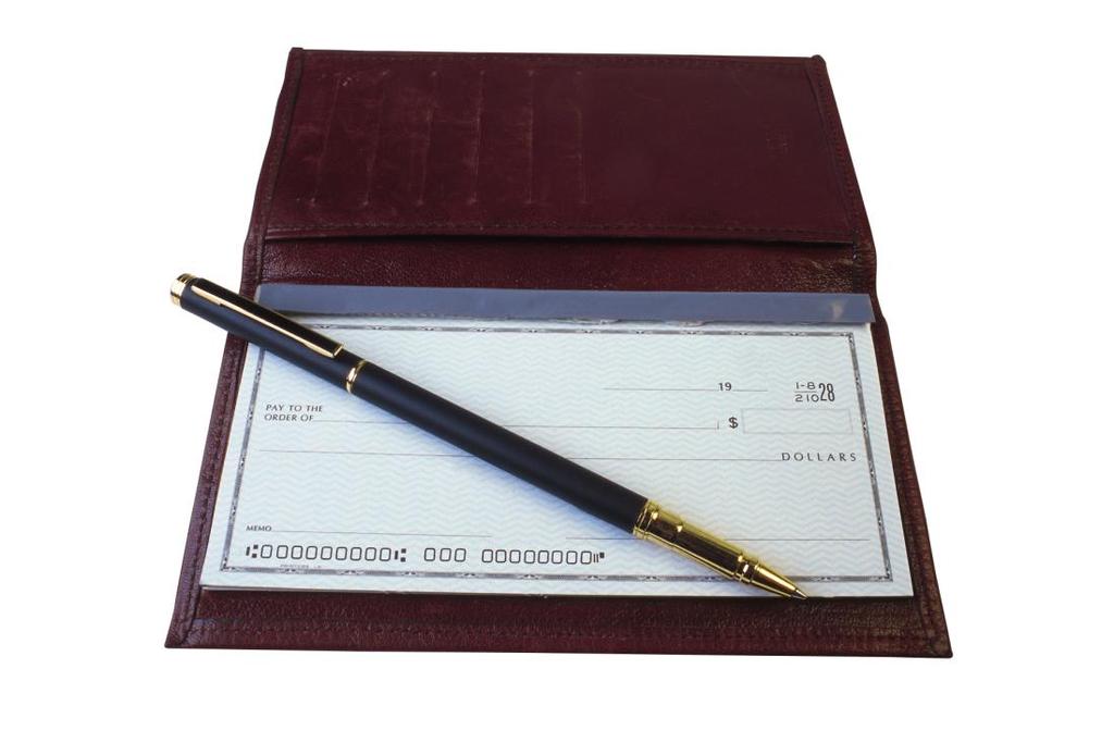 Each person authorized to sign checks must complete and sign a signature card.