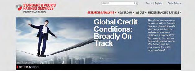 Mobile Access to Standard & Poor s Global Perspective on Credit