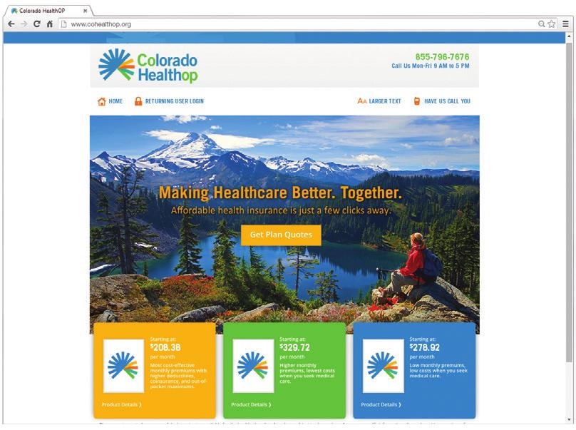 HOW TO GET STARTED You can purchase the Colorado HealthOP Bison Flex PPO plan on Connect for Health Colorado, or on Colorado HealthOP s website: www.cohealthop.org.