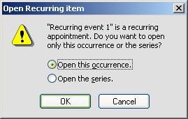 Diary - Reassign an Event In this example, a recurring event has already been created. As the MANAGER, you wish to re-assign this event to another user.