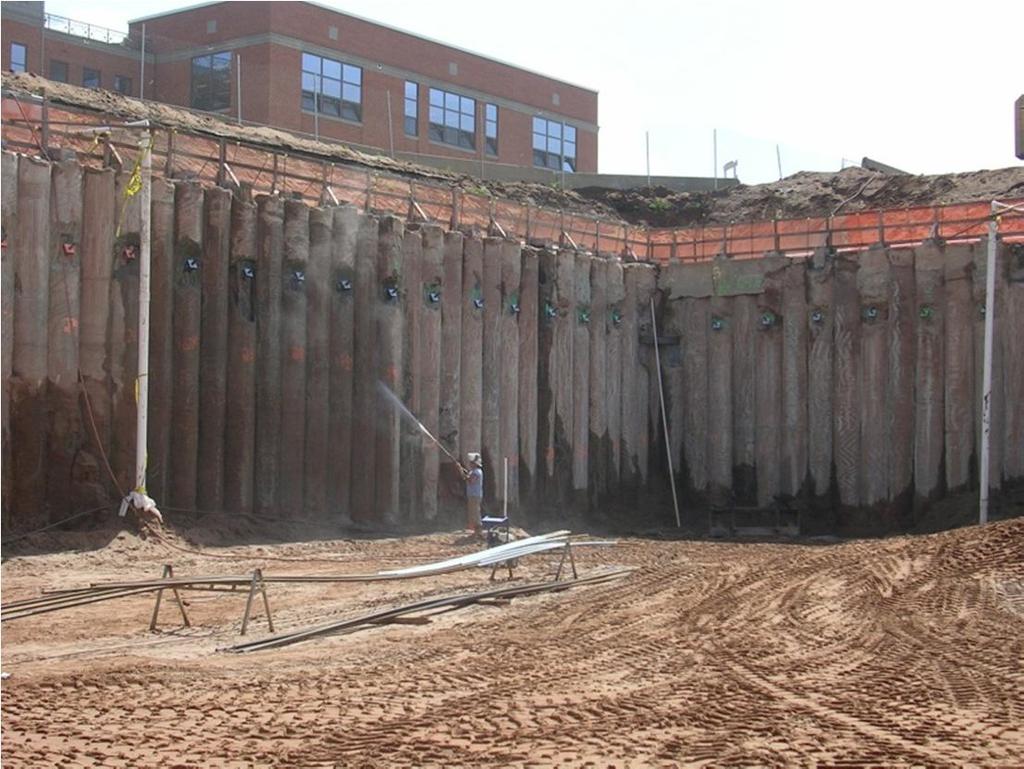 Introduction Sheet piles are a temporary structures used to retain a soil or water for a specific period of time, to build a structure in the other side of this wall.