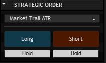 opposite signal was detected Activate the AutoTrading at the AutoTrading Panel. Open the panel for Strategic Orders Choose the preset Market Trail ATR.