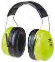 DESCRIPTION HA 0930450818 Over-the-Head Green Earmuff NRR 30 db* HA HV 093045981721 Hi-Viz Over-the-Head Green Earmuff
