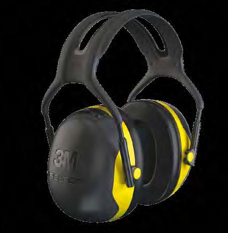 Medium attenuation, slim design 3M Peltor Earmuff X2 The X2 earmuffs offer the same features as our X1 version :» New ear cushion foam technology for an effective acoustic seal and reliable