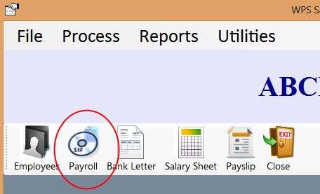 Preparing Payroll and SIF file WPS Salary
