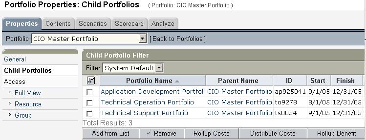 Distribute Budgeted Costs to Child Portfolios By Example: Analysis at the Parent Portfolio Level INR Financial s Retail Banking CIO would like to push down his budgeted costs to his line managers