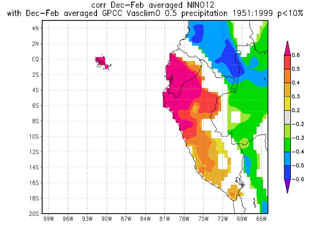 Peru and ENSO Index Insurance Extreme rainfall and high sea-surface temperature (SST) are