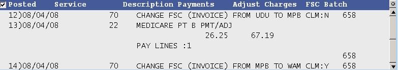 Invoice-Only FSC An Invoice-Only FSC can only be assigned or displayed on the Invoice. An Invoice-Only FSC cannot be assigned or displayed as a Registration FSC or a Visit Plan.