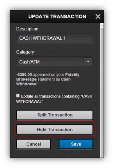 3. To mark a transaction as a duplicate through our mobile site. a. To mark a transaction as a duplicate, navigate to Transactions from the Home Page. b.