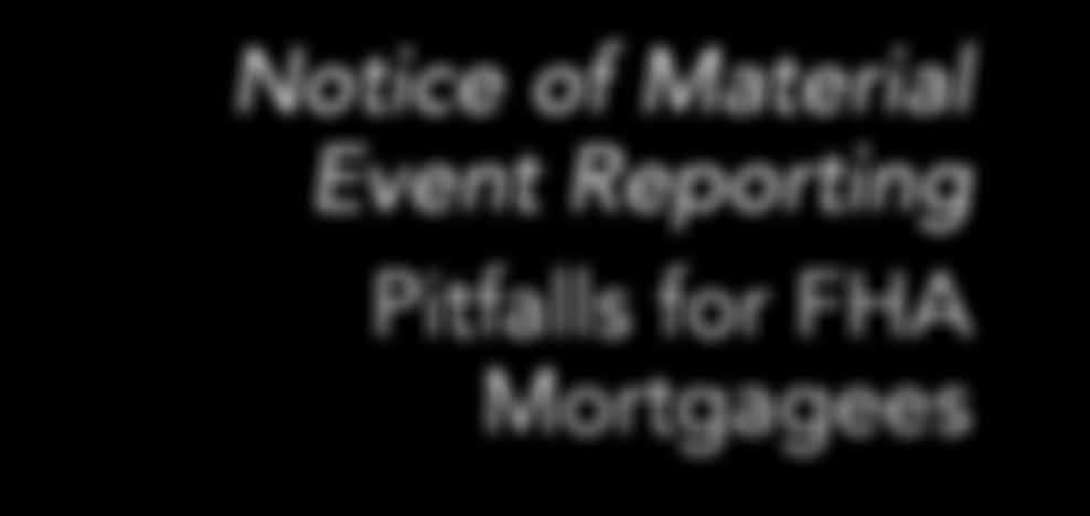 The process requires Melissa Klimkiewicz attesting to 10 broad and somewhat ambiguous statements regarding the mortgagee s compliance with FHA Kate Contario approval and program requirements, or