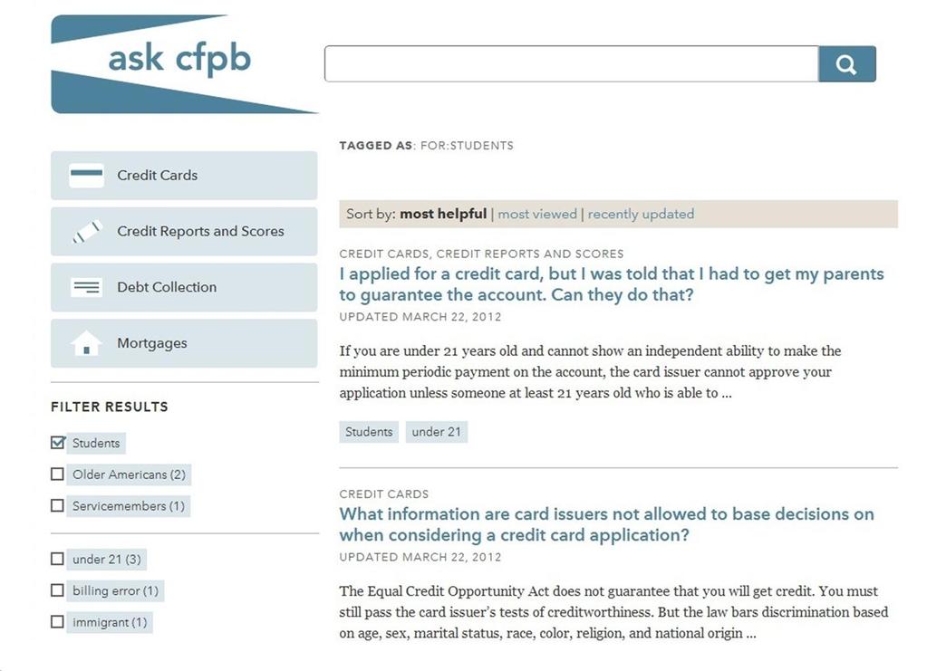 Ask CFPB: A