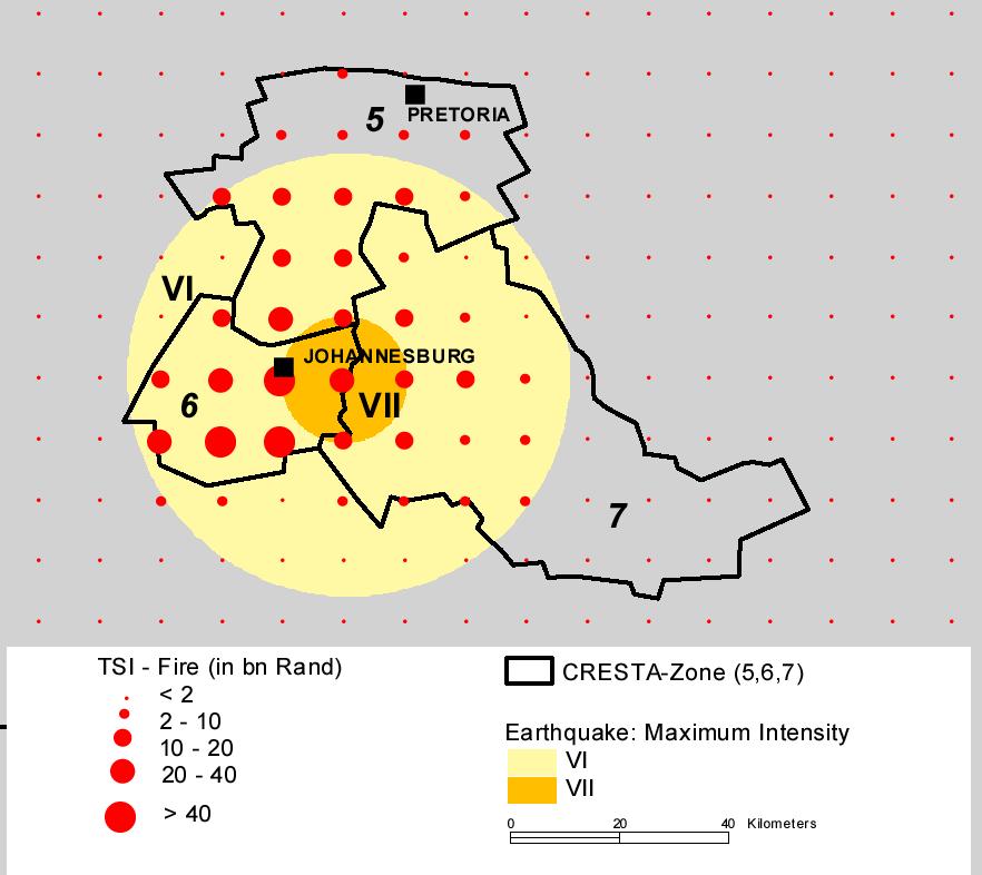 -26- Earthquake - Gauteng Scenario Property TSI: R558 billion ( MD & BI) Insured losses: R14.