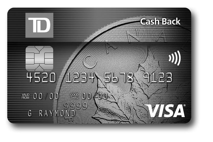 TD Cash Back Visa * Cardholder