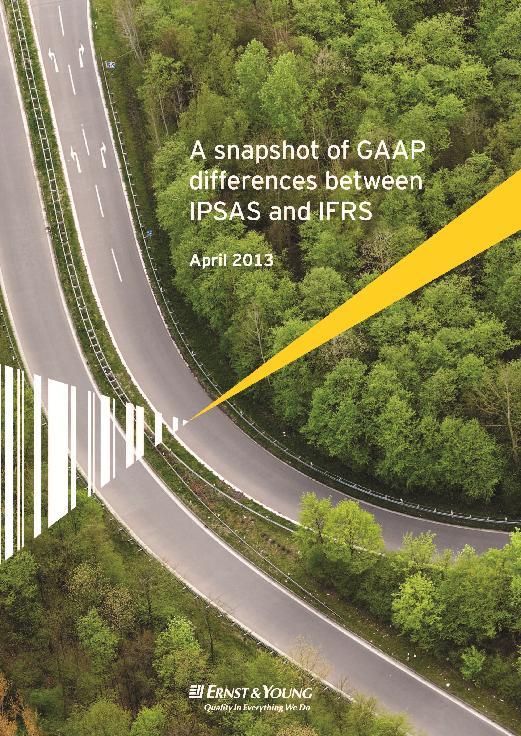 at www.ey.com/ipsas A snapshot of GAAP differences between IPSAS and IFRS This publication summarizes the key differences between IPSAS and IFRS.