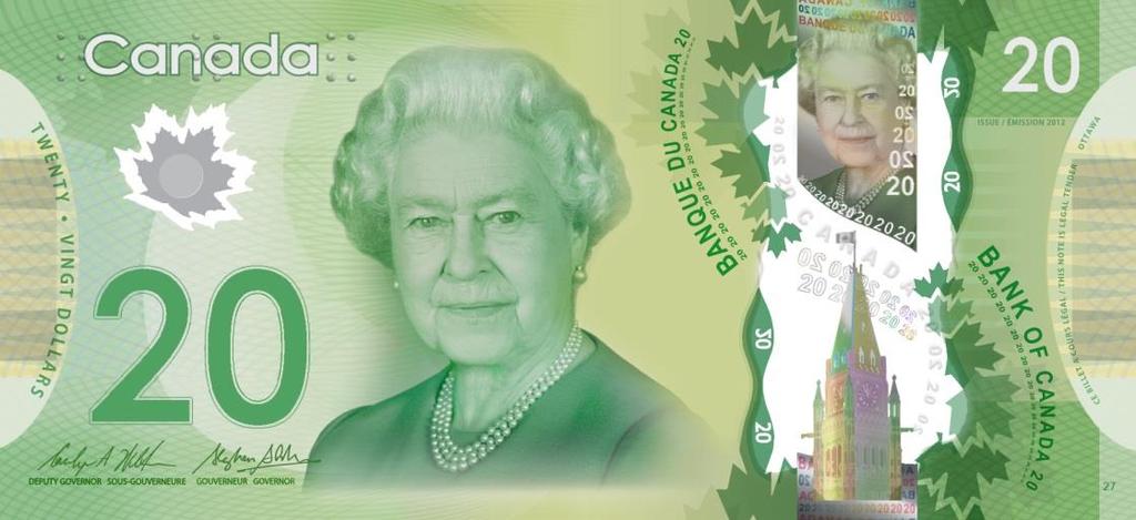 Responsibility 3: Bank notes Canadians can use with confidence